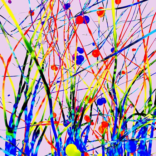 Experimental graphic pattern for key visuals designed by Andrei Robu www.robu.co
