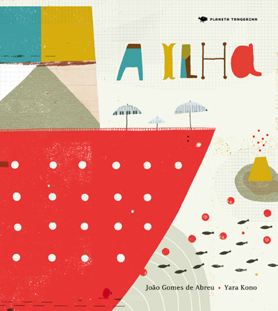 The Island | Planeta Tangerina #book #the #cover #island #illustration #ship