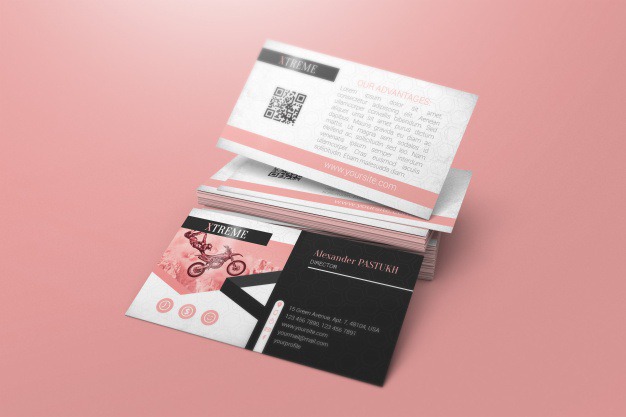 Pink business card mockup Premium Psd. See more inspiration related to Logo, Business card, Mockup, Business, Abstract, Card, Template, Office, Visiting card, Pink, Presentation, Stationery, Corporate, Mock up, Company, Abstract logo, Modern, Corporate identity, Branding, Visit card, Identity, Brand, Identity card, Presentation template, Business logo, Company logo, Logo template, Up, Modern logo, Brand identity, Visit, Showcase, Showroom, Mock and Visiting on Freepik.