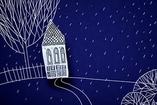 MADALINA ANDRONIC: RANDOM #1st #of #march #illustration #brooches #houses #miniature