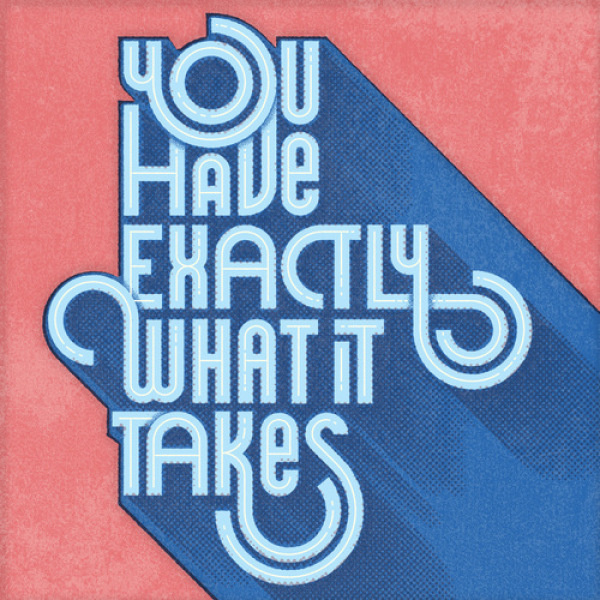 Exactly What It Takes by The Quiet Society #type #retro