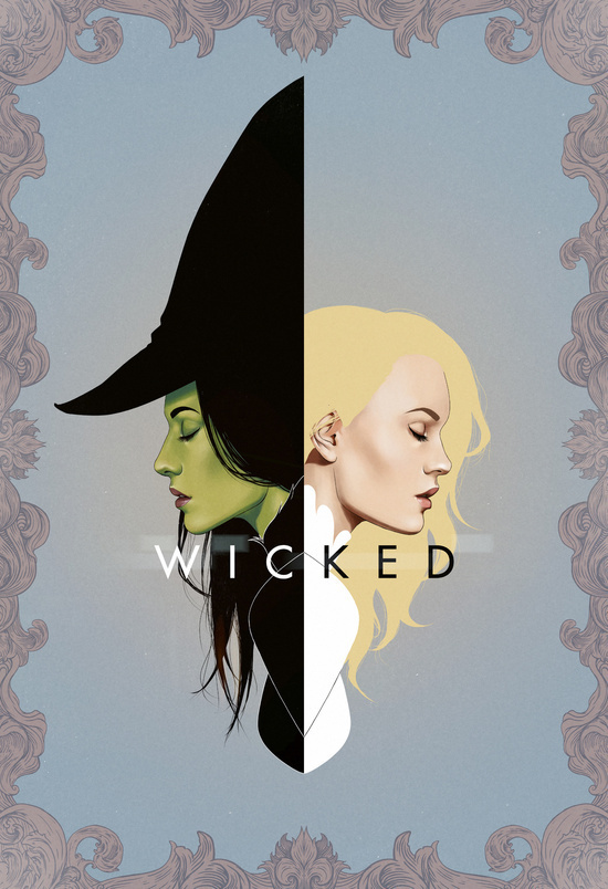 Wicked | Frame Art Print by Andre De Freitas