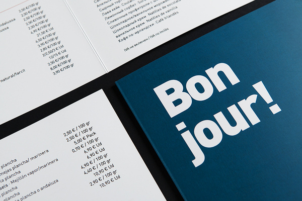 estudi oh! | Carta Restaurante MariscCo #print #restaurant