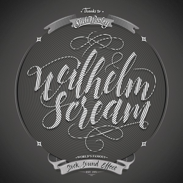 Wilhelm Scream tribute on Behance #calligraphy #wilhelm #lettering #scream #typography
