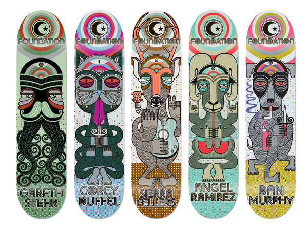 Skateboarding by Anthony Yankovic III at Coroflot.com #skateboard #yankovic