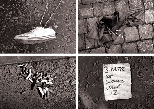 Photography - Things on the Floor - websitesarelovely - Neil Richards - Freelance Digital Designer #objects #blackwhite #floor #photography #things