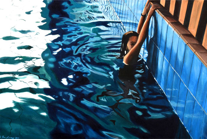Allegorical Demonstration of Inner Brightness - art, painting, fine art, artistic, creative, #art