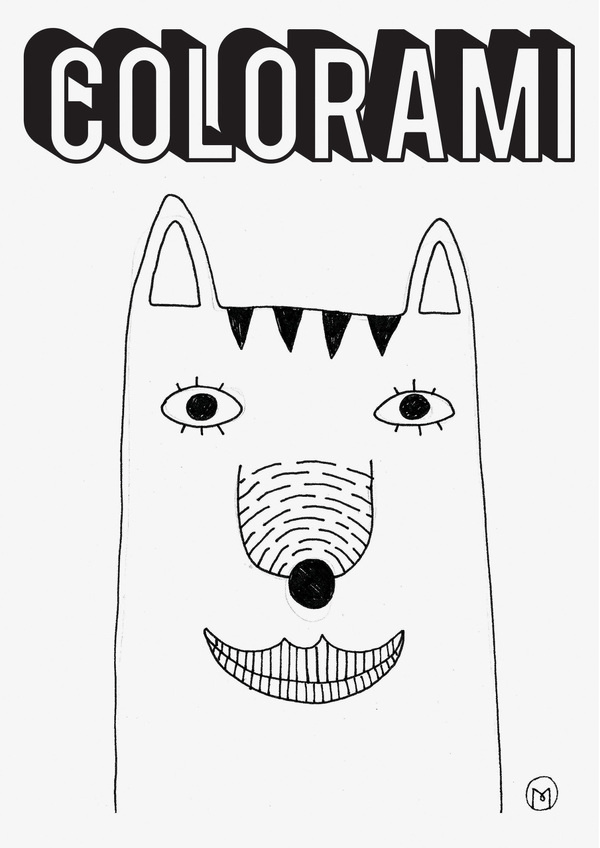 Colorami Project Marco Oggian #ixed #draw #ike #illustration #poster