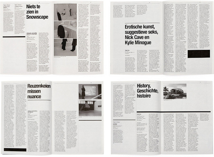 dutch graphic design, tubelight, art review, gridness #grid #layout #editorial