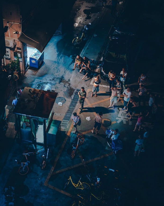 Cyberpunk Street Photos in Hong Kong by Andy Knives