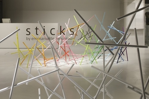 COULEUR COUTURE #issey #moureaux #emmanuelle #color #miyaki #sticks