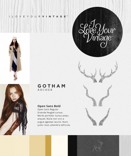 I Love Your Vintage - Tofslie Inc. | The Creative Studio of Edwin Tofslie - Creative Direction, Art Direction, Ideas, Design, Interactive, W #type #layout #design #web