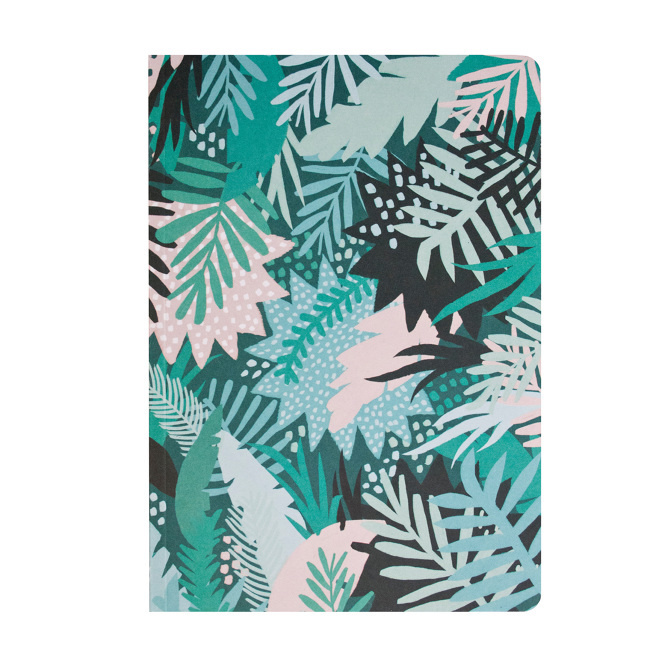 #nordic #design #graphic #illustration #danish #bright #simple #nordicliving #living #interior #kids #room #notebook #jungle #green #write