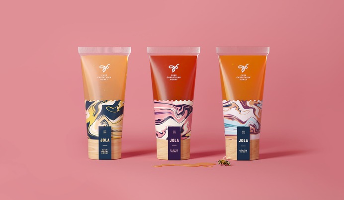 Jola Honey Mix - Mindsparkle Mag Tough Slate Design Branding Agency deisgned Jola Honey Mix – a Bright and Innovative Packaging created to attract younger audiences. #logo #packaging #identity #branding #design #color #photography #graphic #design #gallery #blog #project #mindsparkle #mag #beautiful #portfolio #designer