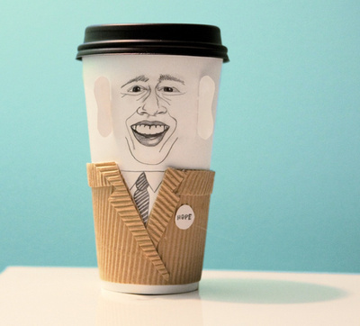 Obama #coffeepals #desimoore #obama
