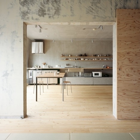 Dezeen » Blog Archive » Setagaya Flat by Naruse Inokuma Architects #domestic #env