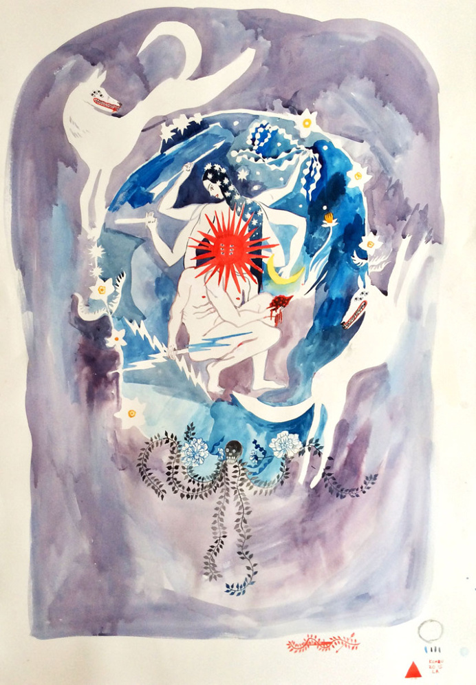 The Six Eyed Sun and The Many Armed Moon