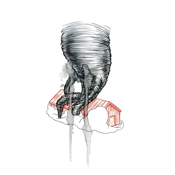 El Tornado on the Behance Network #illustration