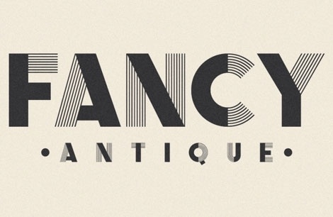 grain edit · Fancy Antique Display by Infamous Foundry #type #letters #font #typography