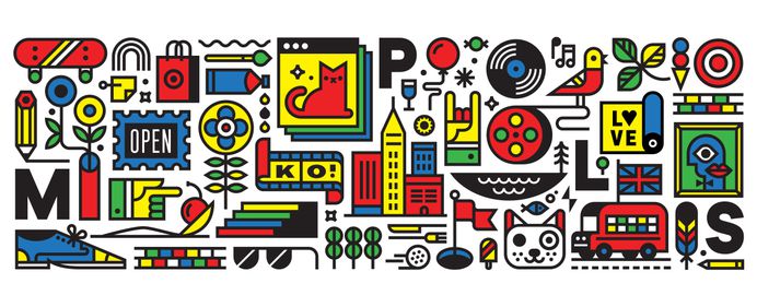 Walker Art Center Mural – Eight Hour Day