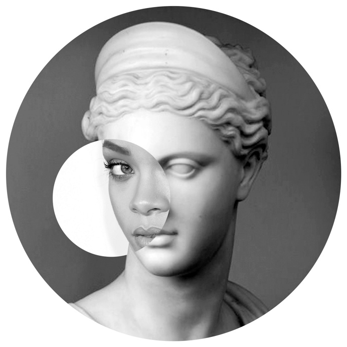 Antique Rihanna by REILLY