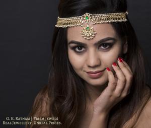Matha Patti - gold diamond polki kundan meena jadau jewellery