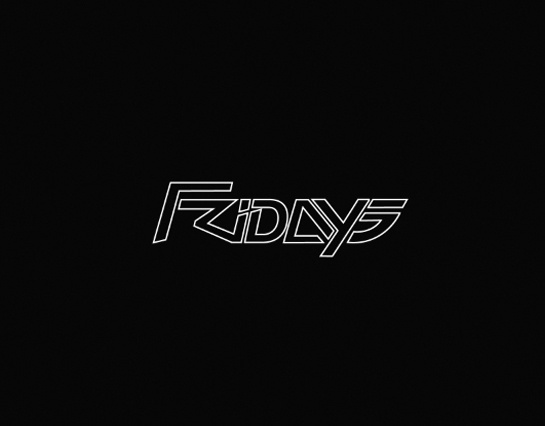 Fast Life Fridays #neon #friday #80s #logo #club