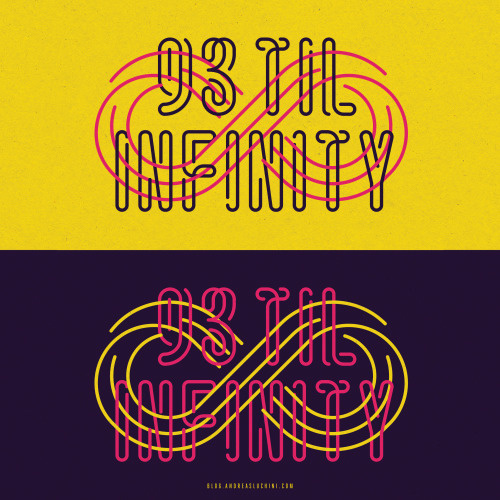 93 Til Infinity #hiphop #90s #typography #inifinity