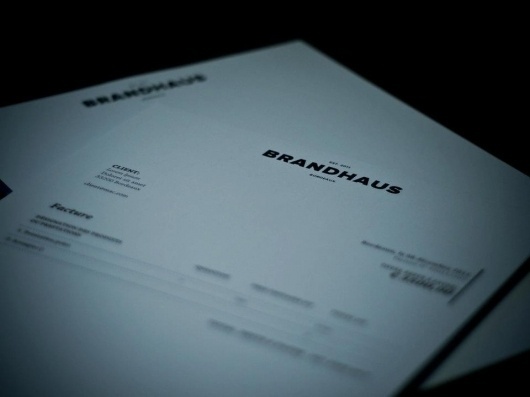 (1) Brandhaus Identity #business #branding #print #identity #brandhaus #cards #typography