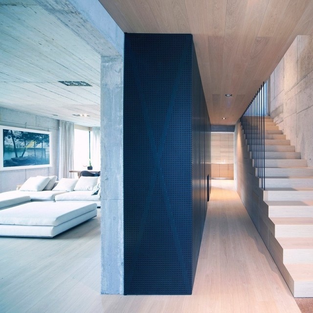 The Minimalist Villa in Ljubljana_5 #minimalistic