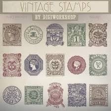 vintage stamps