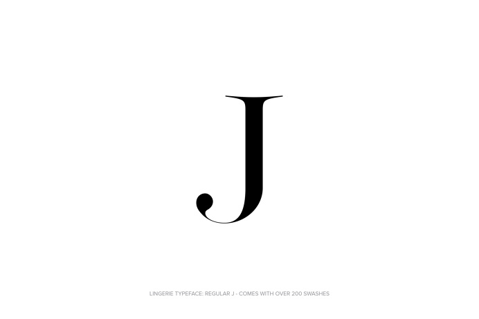Lingerie Typeface - The Most Advanced Typeface For Fashion And Luxury by Moshik Nadav Typography #Lingerie #Typeface #Fashion #FashionTypogr
