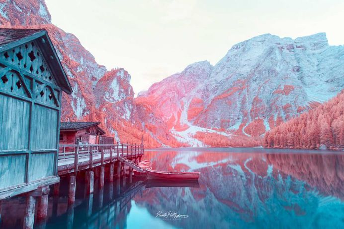 Infrared Dolomites: Dreamlike Colorful Photography by Paolo Pettigiani