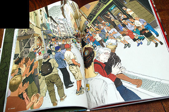 Halcyon Realms – Animation.Film.Photography and Art Book Reviews » » Katsuhiro Otomo + Katsuya Terada = VIVA IL CICLISSIMO! #illustration