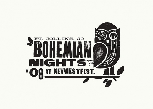 Mikey Burton / Graphic Design, Illustration and Letterpress #print #bold #black #illustration #vintage