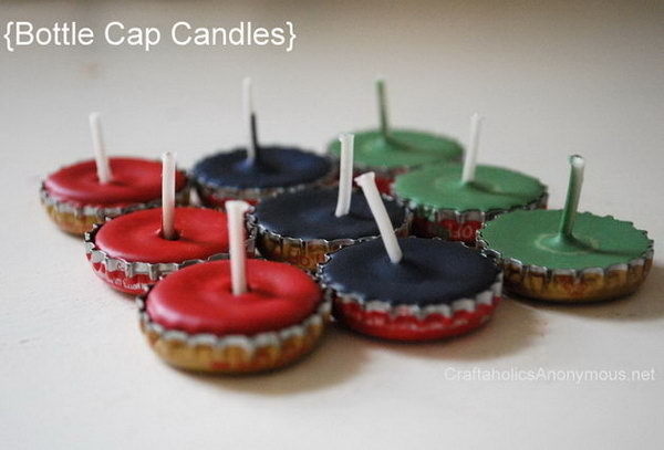 DIY Ideas with Bottle Tops #closure #bottle #top #craft #cap #diy