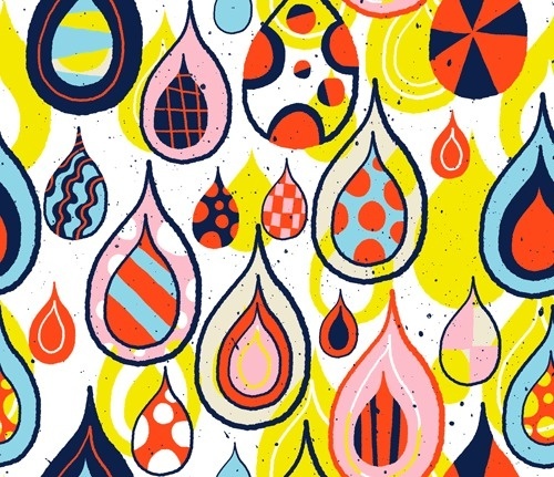 weathersteins_raindrop_pattern-l.png 416×359 pixels #pattern #williams #raindrop #illustration #nate