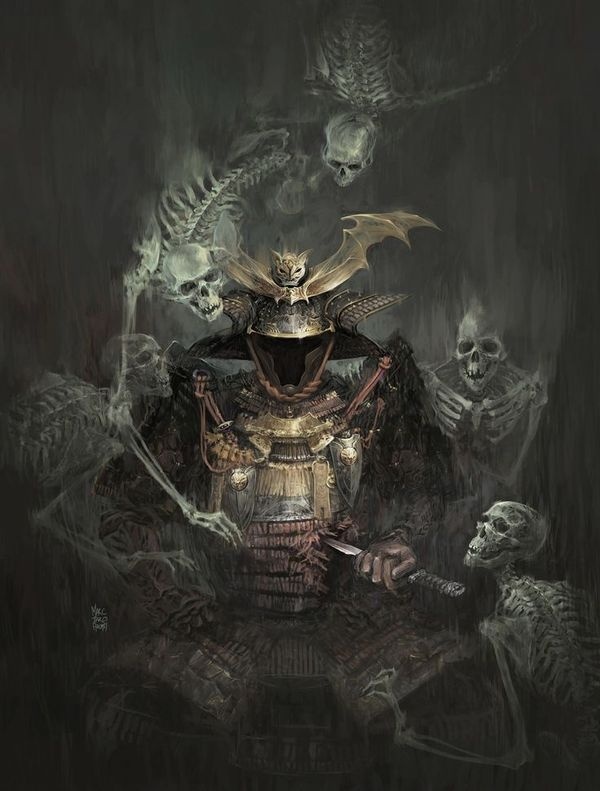 ghost samurai art