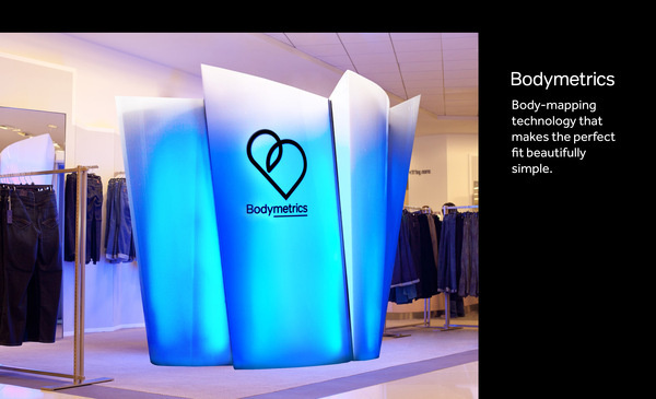 Bodymetrics The Science Of Fit #signage #bm #bodymetrics