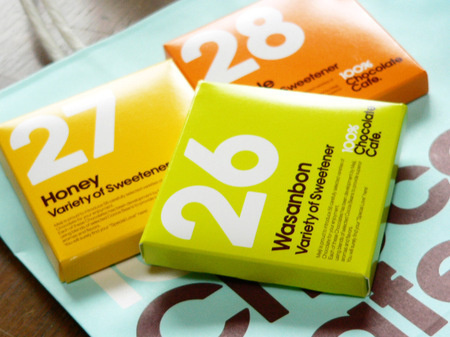TheDieline.com: 100% Chocolate Cafe #packaging