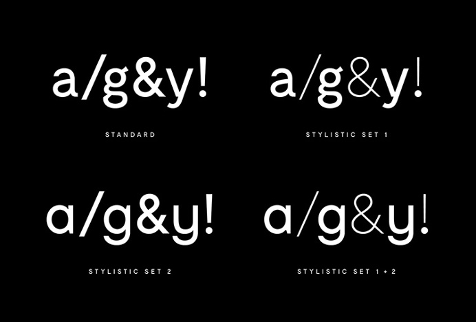 Moderat by Tightype #typography #black and white #font