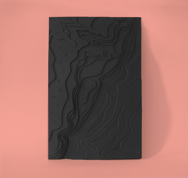 Letchworth State Park Topographic Map #cut #laser #map