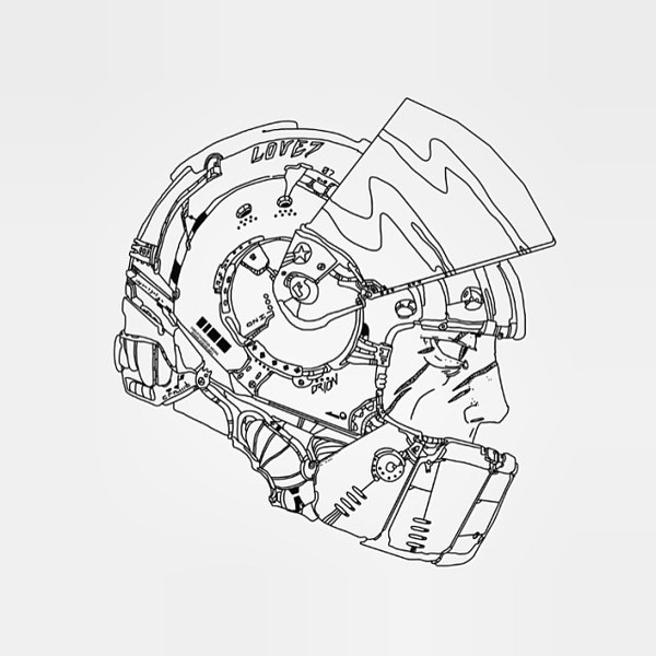 Motoracer #motor #helmet #wip #illustration #bike #art #race