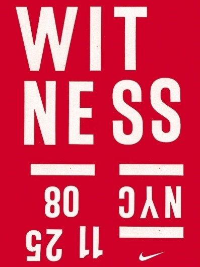 Michael Spoljaric #poster #nike #basketball #typography