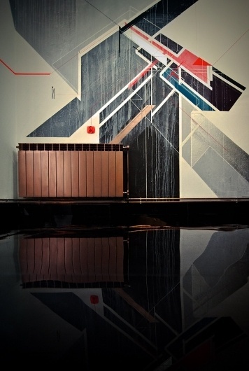 BACK TO SCHOOL on the Behance Network #interior #geometric