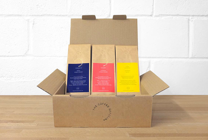 The Coffe Officina by Morse Studio #bag #coffee #packaging
