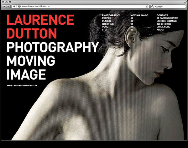 laurence Dutton by Ascend Studio #design #image #website #ascend #photography #moving
