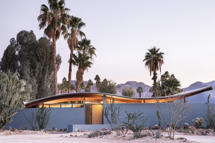 Miles C. Bates "Wave" House exterior