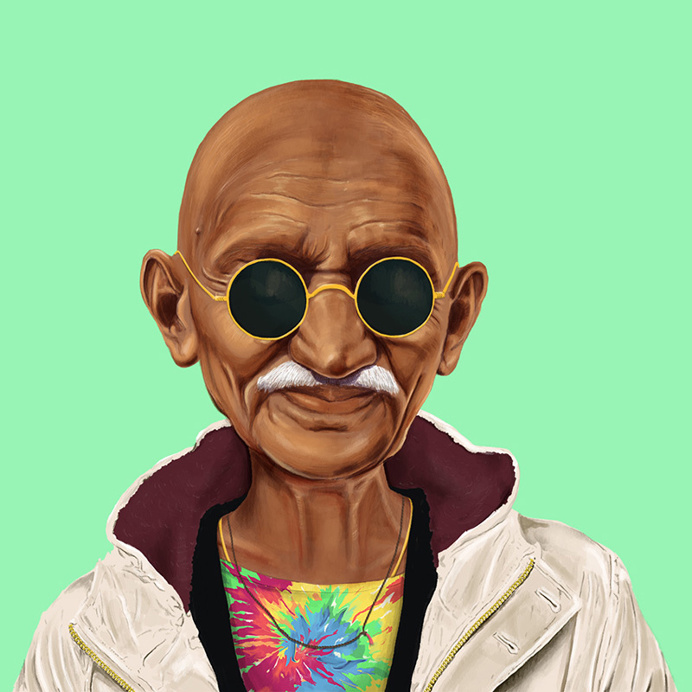 Amazing Hipstory Illustration by Amit Shimoni