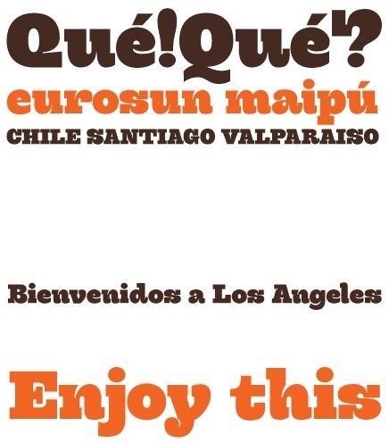 Hernandez | Sudtipos #type #bold